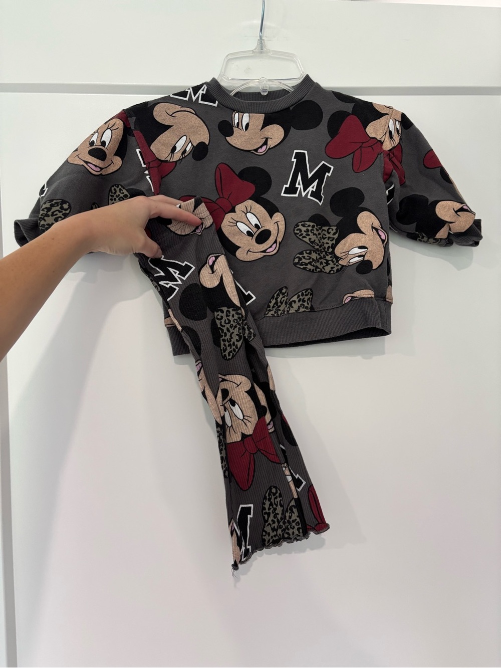 Disney Minnie Mouse Crewneck Sweat Set 18m